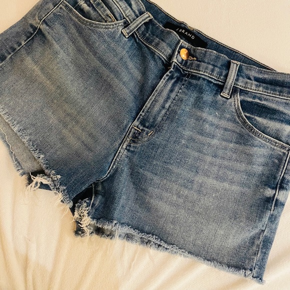 J BRAND Frayed Edge Denim Shorts 🦋 27 - Picture 4 of 8